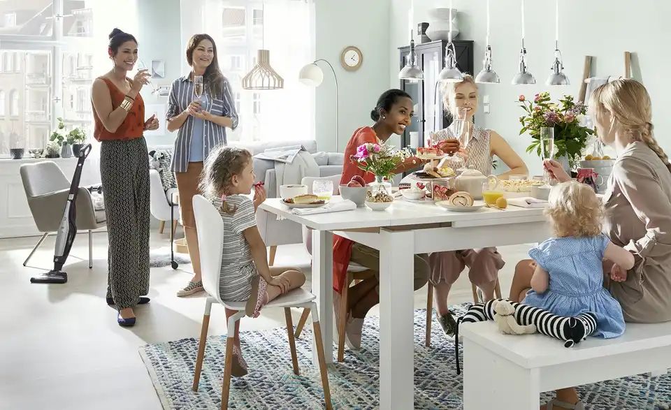 Esstisch | Weiß, 140 cm | Sconto - Der Möbelmarkt