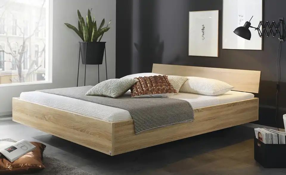 Futonbett Phoenix | Eiche Sonoma (Nachbildung), 180x200 cm