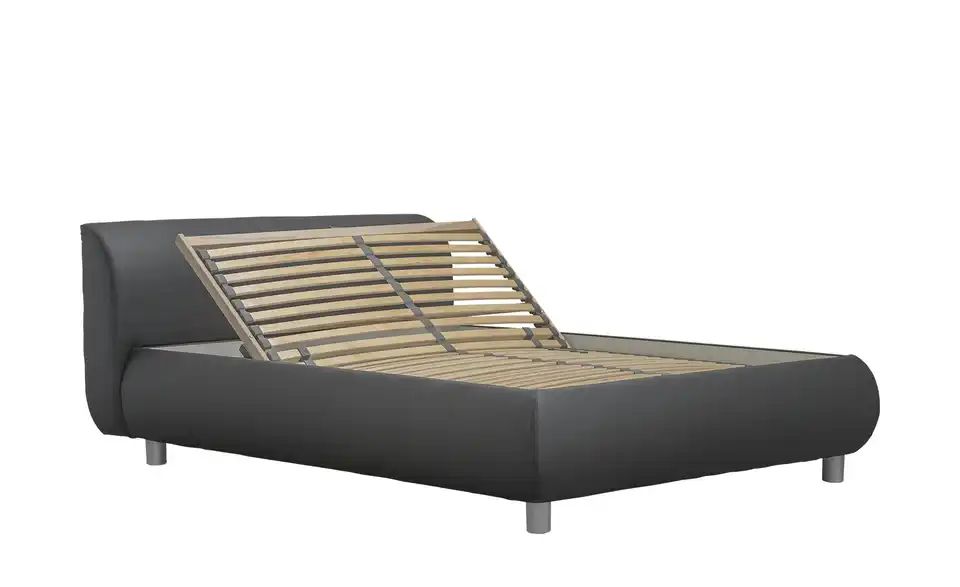 Polsterbett Galaxy | Schwarz, 140x200 cm | Sconto