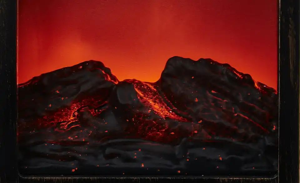 LED-Kamin-Laterne | Möbel Höffner