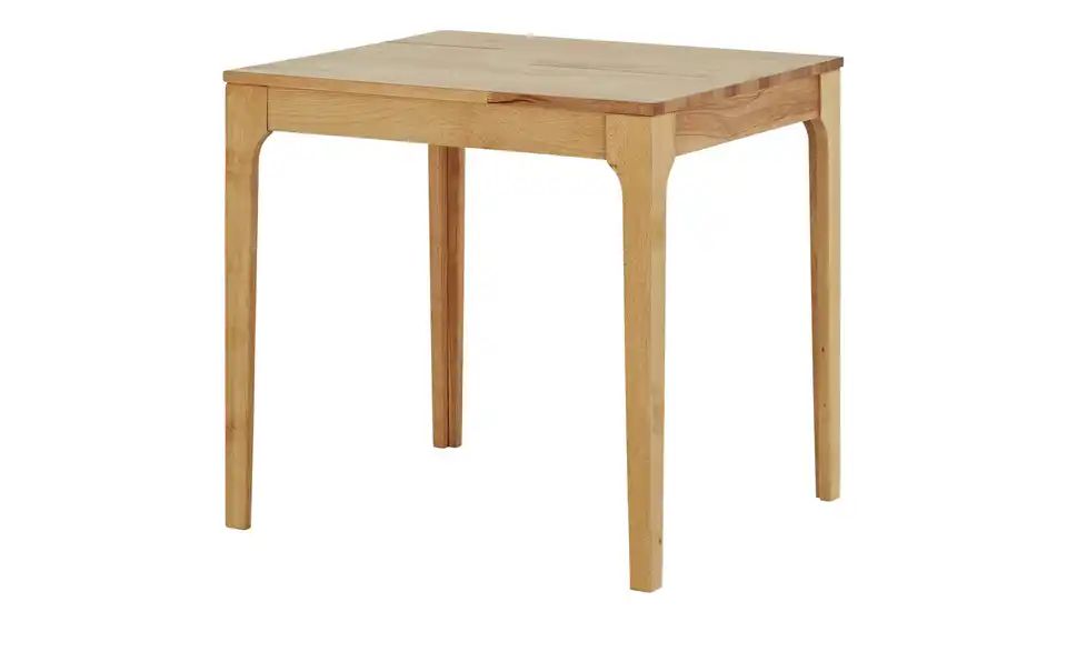 Esstisch ausziehbar 80 x 70 cm, Kernbuche Sconto