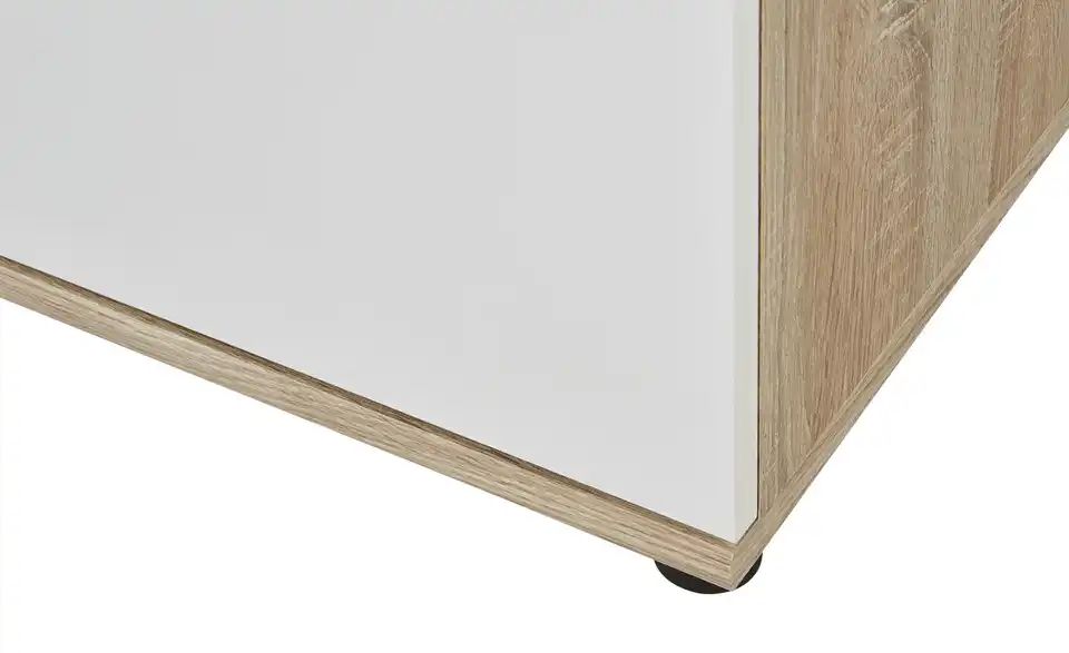 Schuhschrank Eiche Sonoma Nachbildung, weiß | Sconto