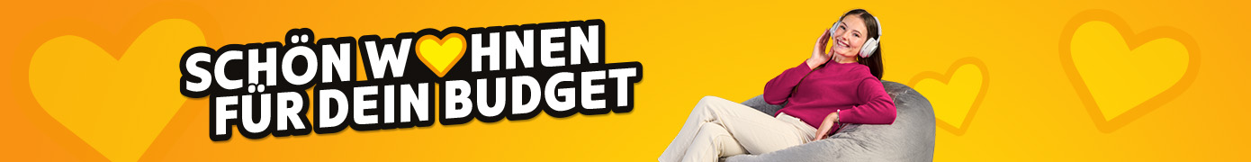 Schön wohnen für dein Budget