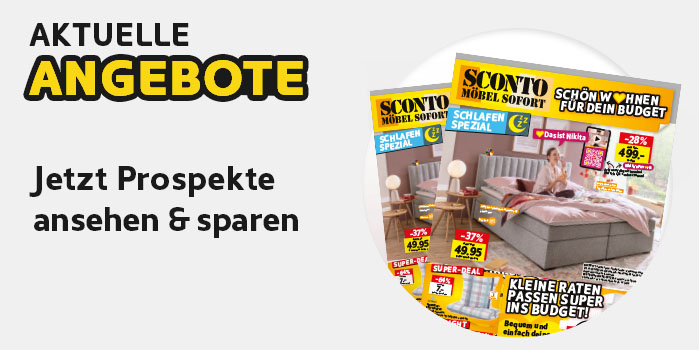 Aktuelle Angebote, Jetzt Prospekte ansehen & sparen, Abbildung aktuelle Prospekte