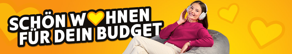 Schön wohnen für dein Budget