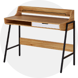 Schreibtisch aus Holz