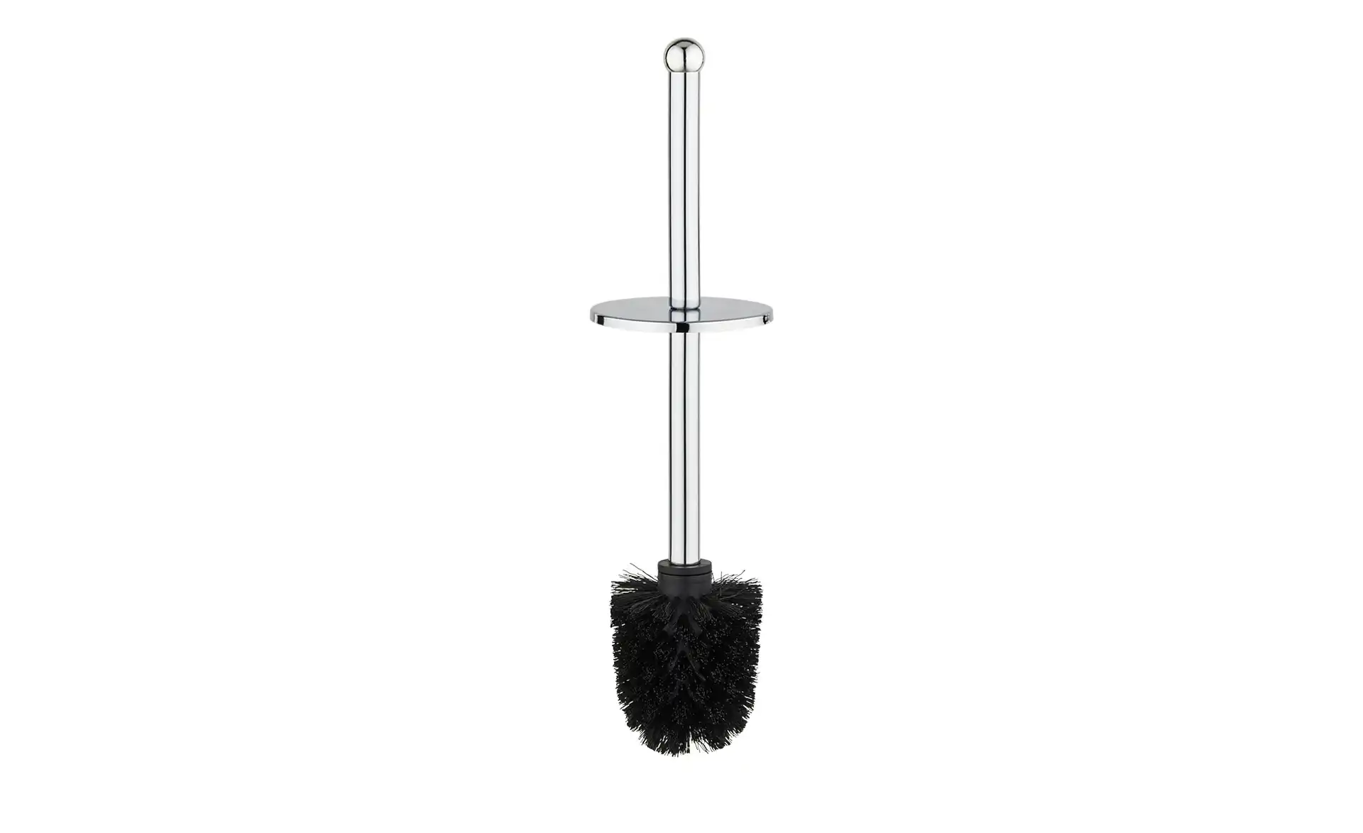 Stand WC Garnitur Chrom mit Ersatzrollenhalter