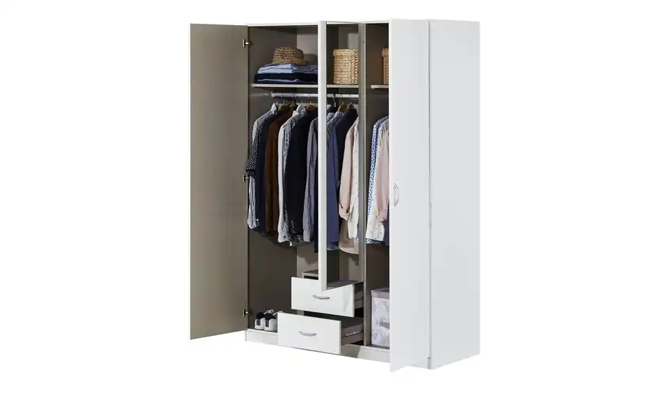 Kleiderschrank Case, geöffnet