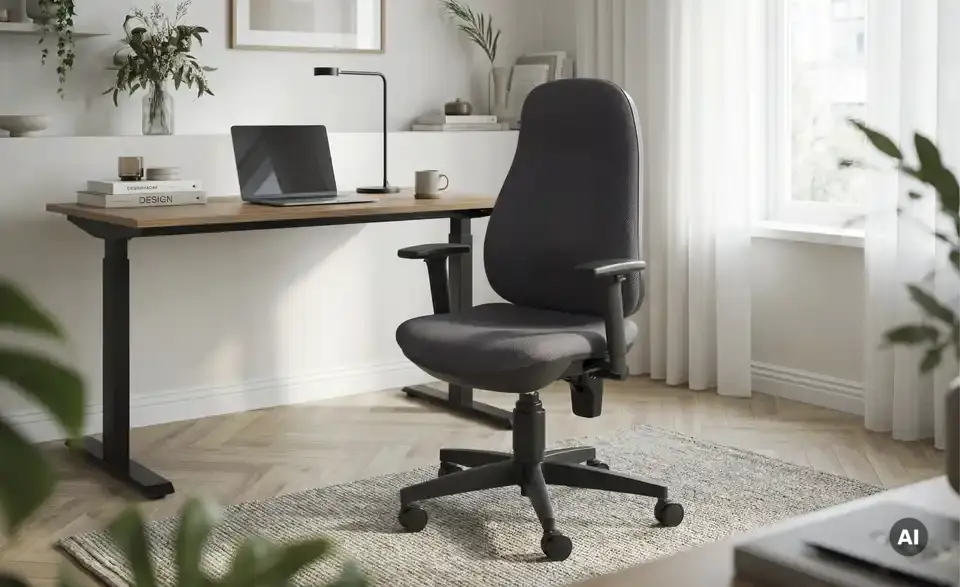 home worx Bürodrehstuhl, in Wohnsituation