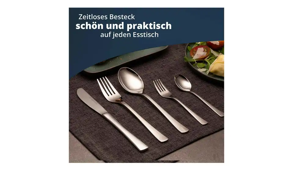 KHG Besteckset, 30-teilig "726", Bild mit Text