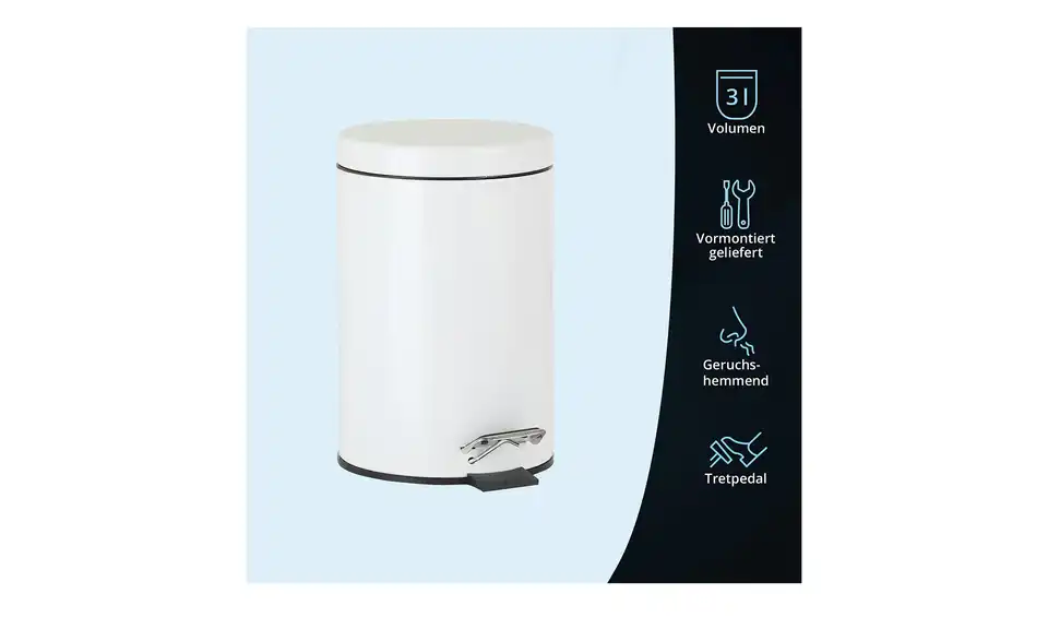 KHG Kosmetikeimer 3 l, Bild mit Text