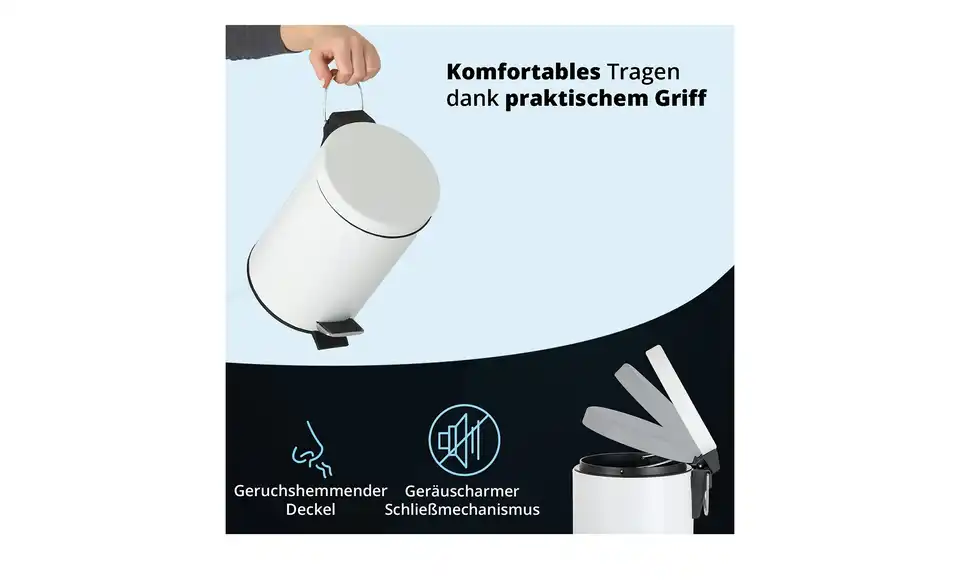 KHG Kosmetikeimer 3 l, Bild mit Text