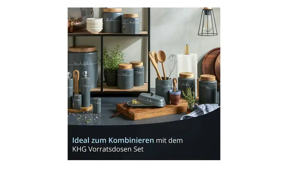 KHG Küchenrollenhalter, Bild mit Text