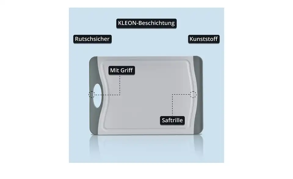 KHG Schneidebrett groß, Bild mit Text