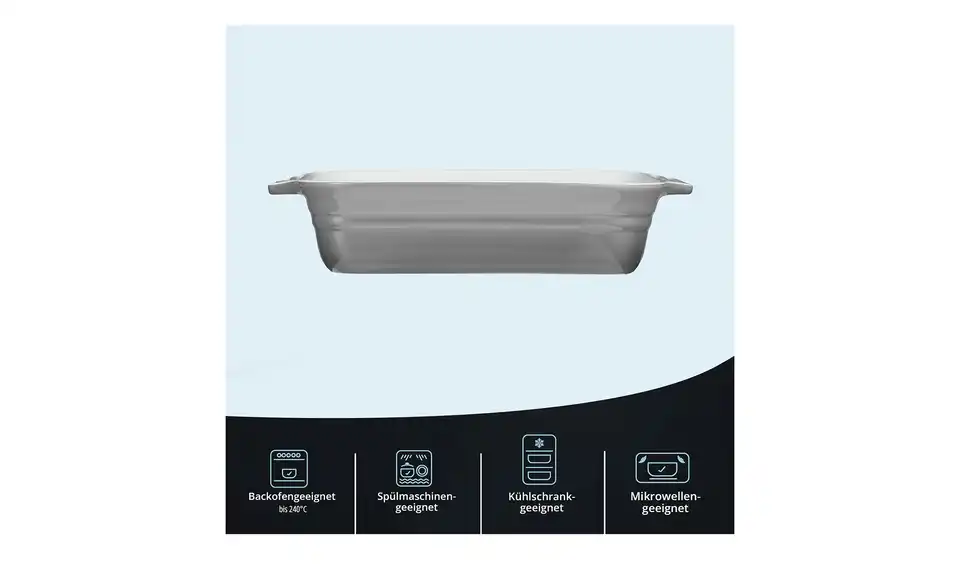 KHG Auflaufform, Bild mit Text