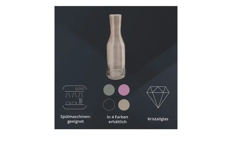 Peill+Putzler Karaffe 1,2 L Tavolo, Bild mit Text