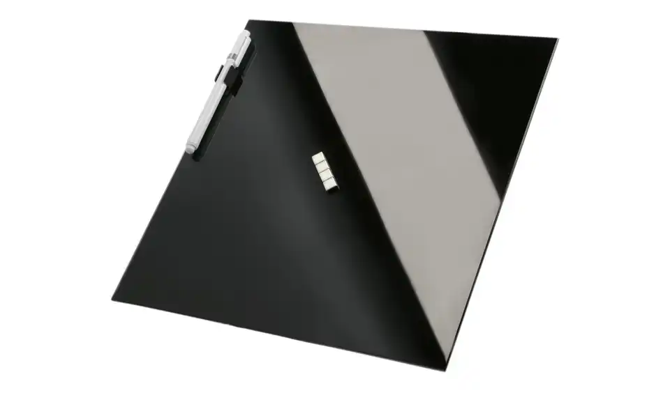 Memoboard 30x30 cm Schwarz, Perspektive