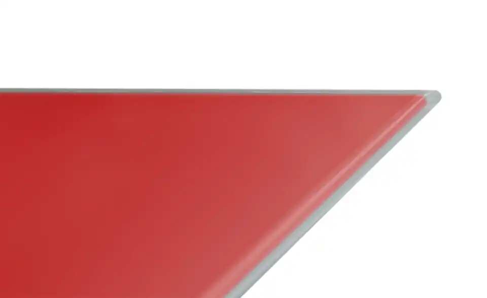 Memoboard 30x30 cm Rot, Detailansicht