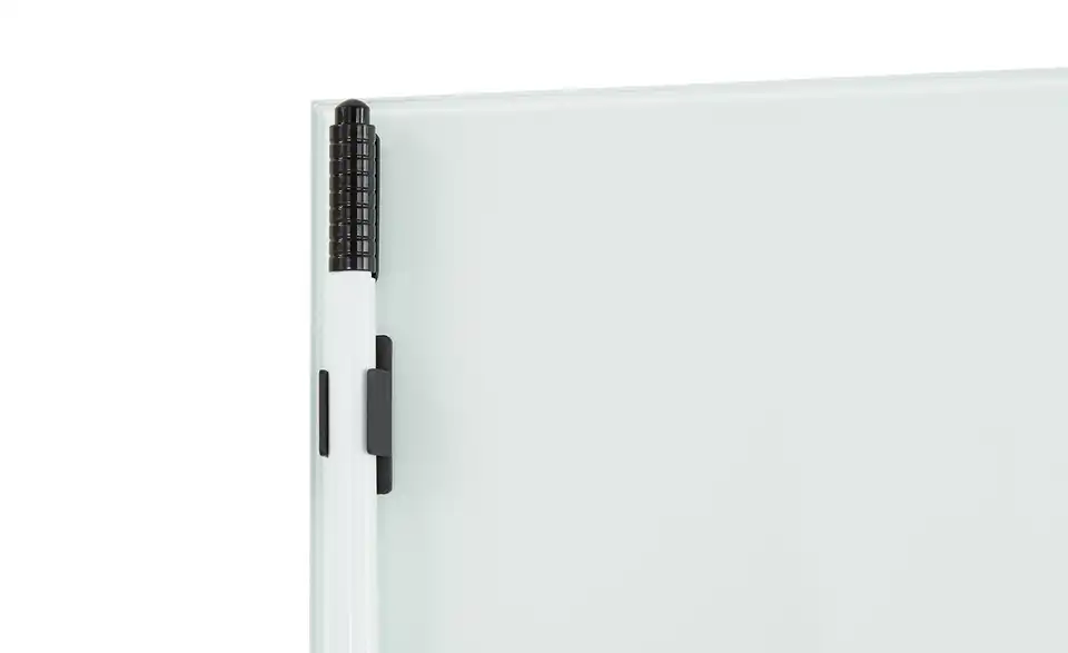 Memoboard weiß, Detailansicht