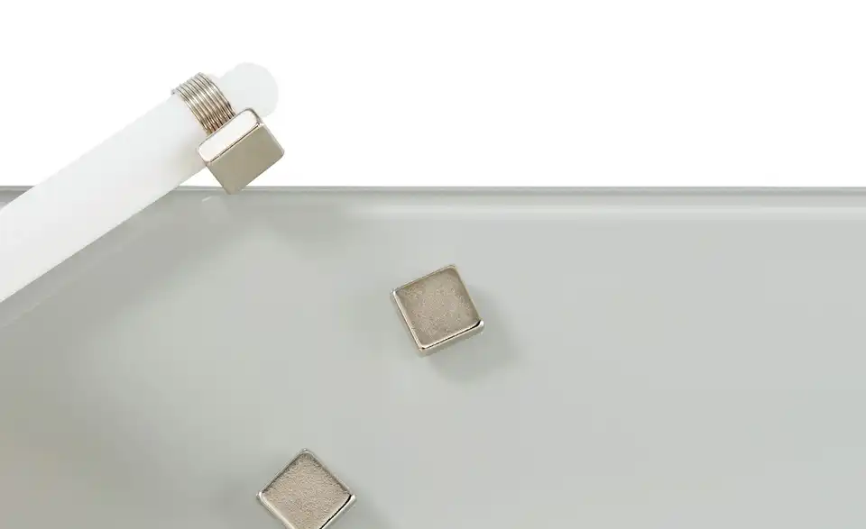 Memoboard grau, Detailansicht