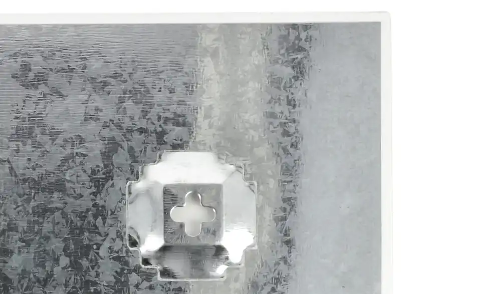 Memoboard 30x30 cm Wood (Braun), Detailansicht