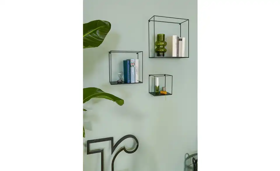 Wandregal 3er-Set Bahia, in Wohnsituation