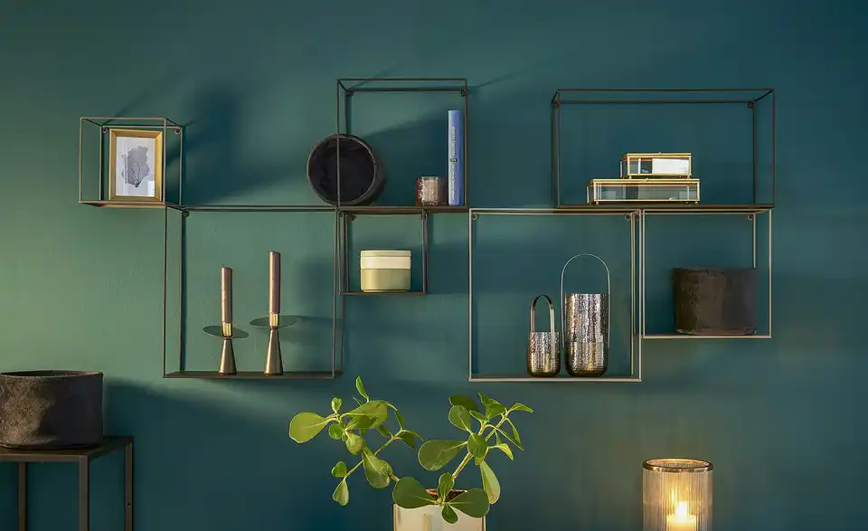 Wandregal 3er-Set Bahia, in Wohnsituation