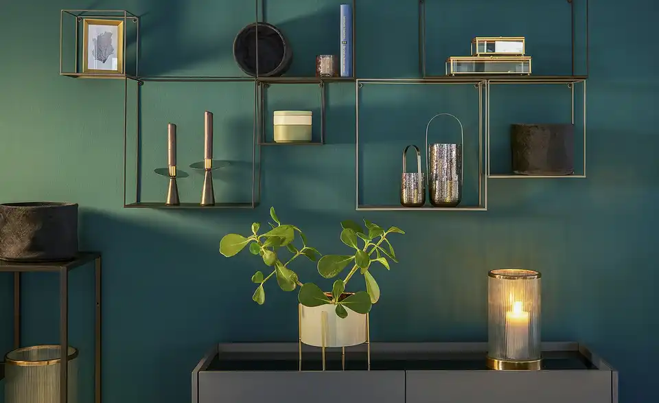 Wandregal 3er-Set Bahia, in Wohnsituation