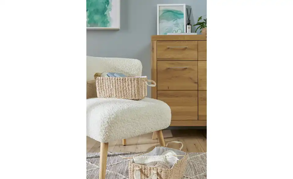 Naturteppich handgewebt, in Wohnsituation