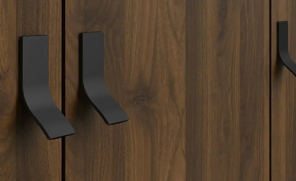 Drehtürenschrank Ry, Detailansicht