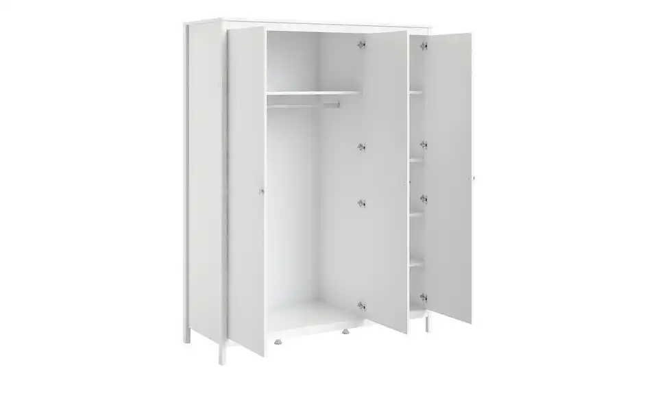 Kleiderschrank Madron, geöffnet