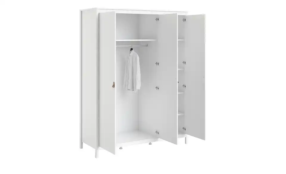 Kleiderschrank Madron, geöffnet