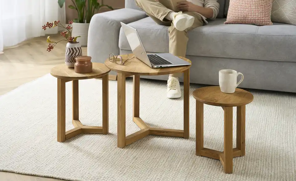 Couchtisch Tamego 3er- Set, in Wohnsituation