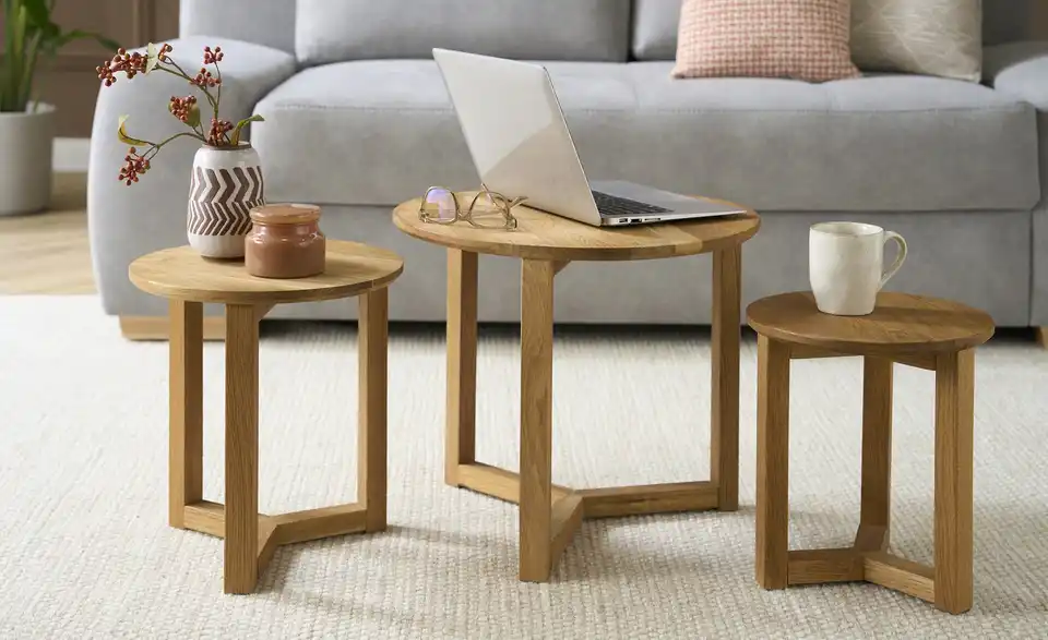 Couchtisch Tamego 3er- Set, Frontansicht