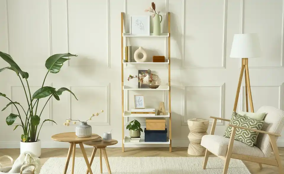 Leiterregal Brindisi, Frontansicht