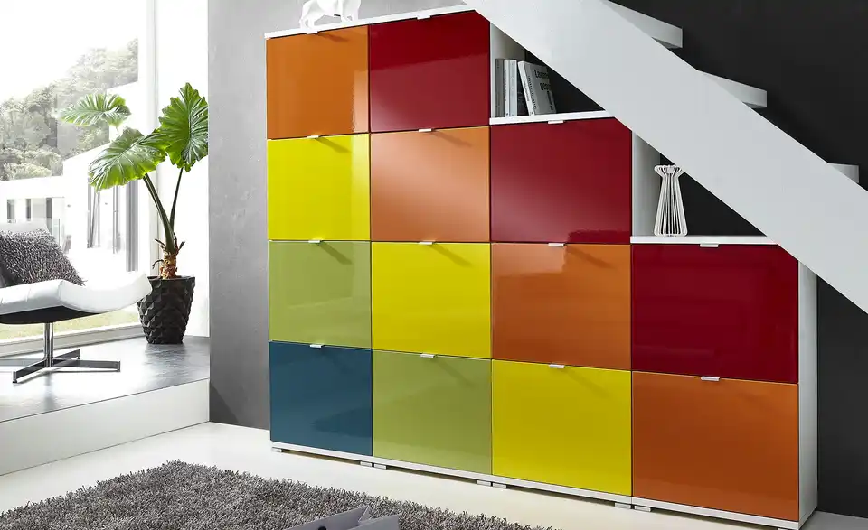 Schuhschrankkorpus, in Wohnsituation