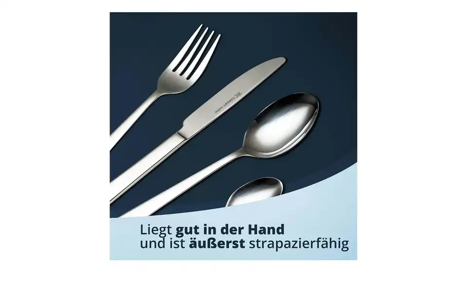 KHG Besteckset, 68-teilig "710", Bild mit Text