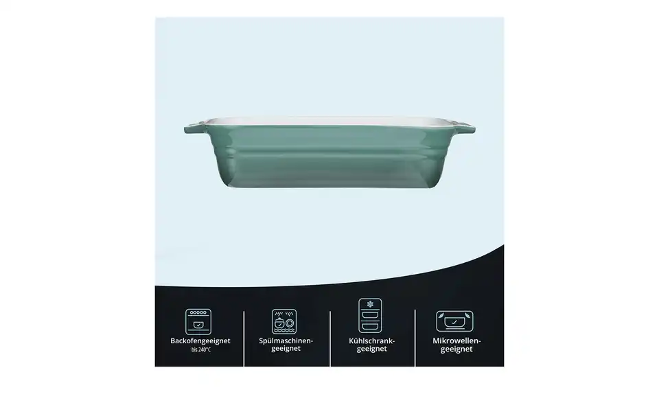 KHG Auflaufform, Bild mit Text