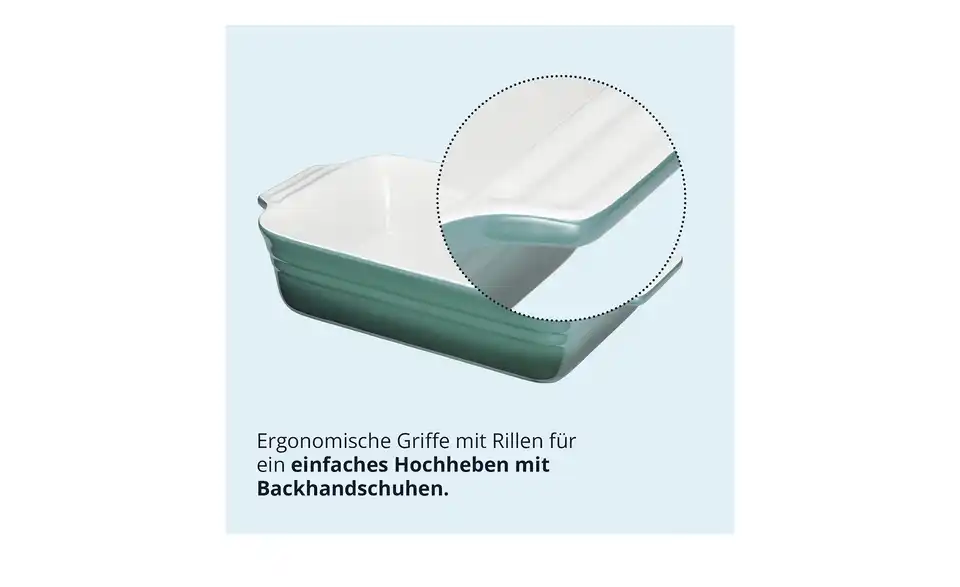 KHG Auflaufform, Bild mit Text