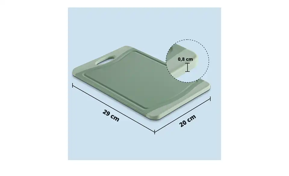 KHG Schneidebrett, Bild mit Text