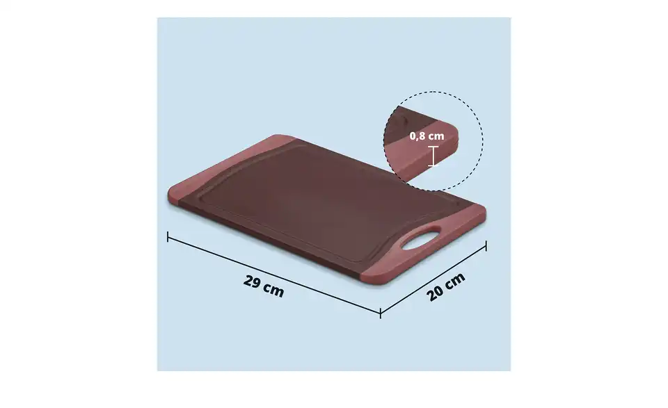 KHG Schneidebrett, Bild mit Text