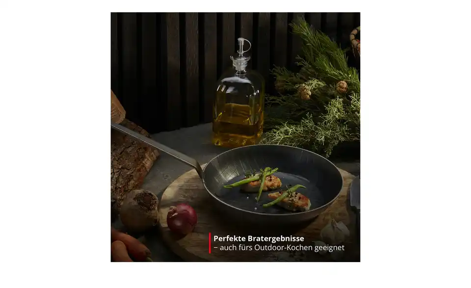 Meisterkoch Bratpfanne FERRO, Bild mit Text