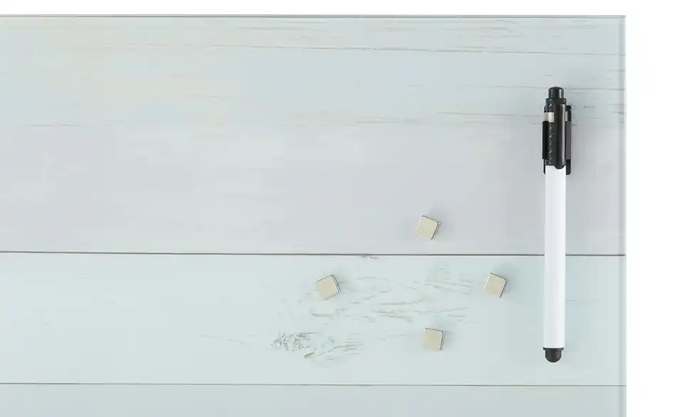 Memoboard 50x50 cm Colourful Wood, Detailansicht