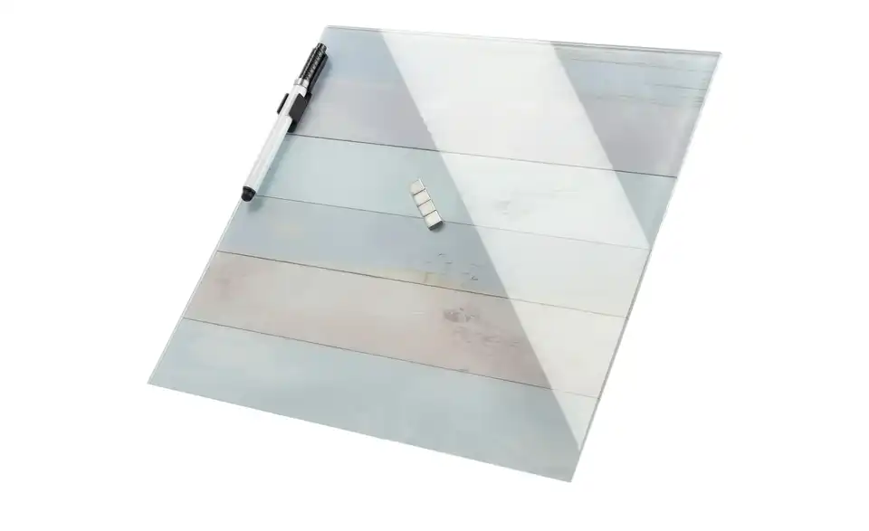 Memoboard 30x30 cm Colourful Wood, Perspektive