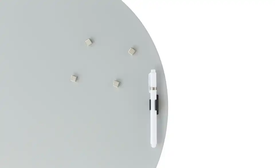 Memoboard Ø 50 cm, Detailansicht