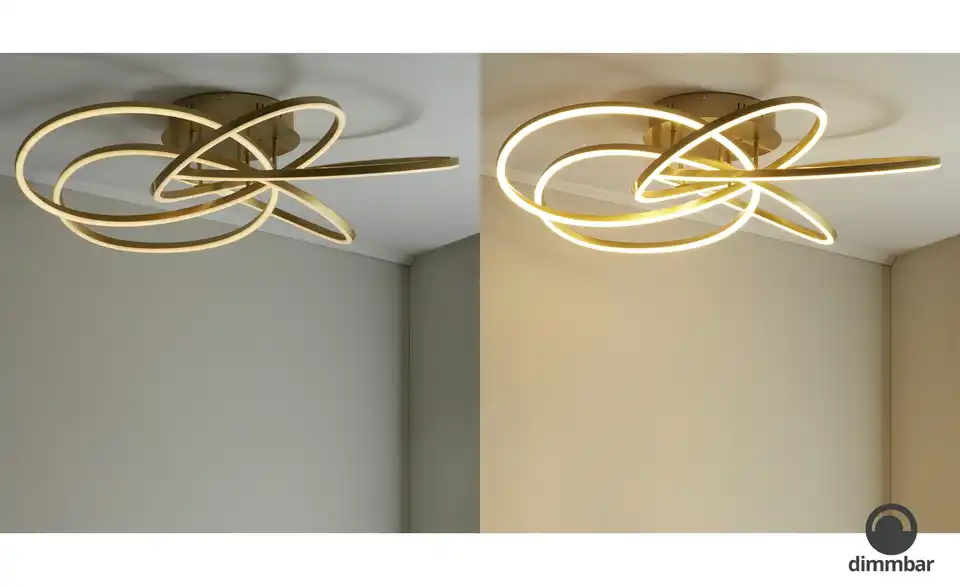 Meisterleuchten LED-Deckenleuchte, in Wohnsituation