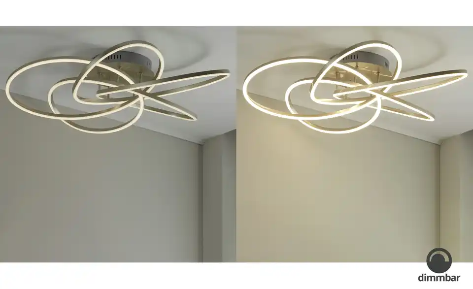 Meisterleuchten LED-Deckenleuchte, in Wohnsituation