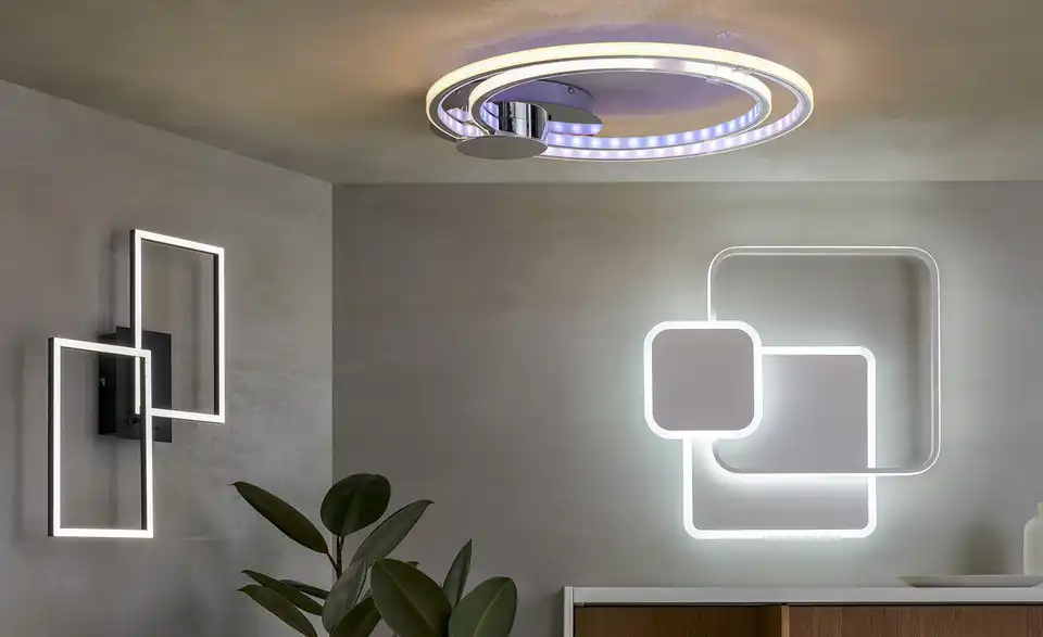 Meisterleuchten LED-Deckenleuchte, in Wohnsituation
