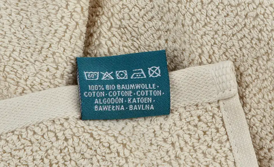 Como Green Handtuch, Detailansicht