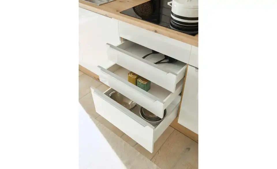 Küchenzeile, Stoffstruktur